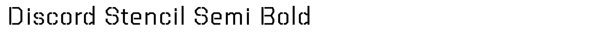 Discord Stencil Semi Bold image